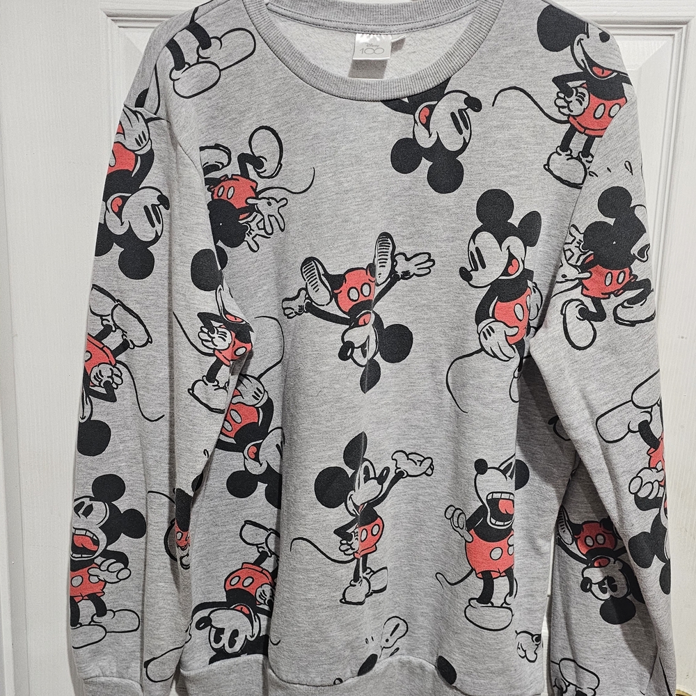 Disney Gray Sweatshirt with Logo